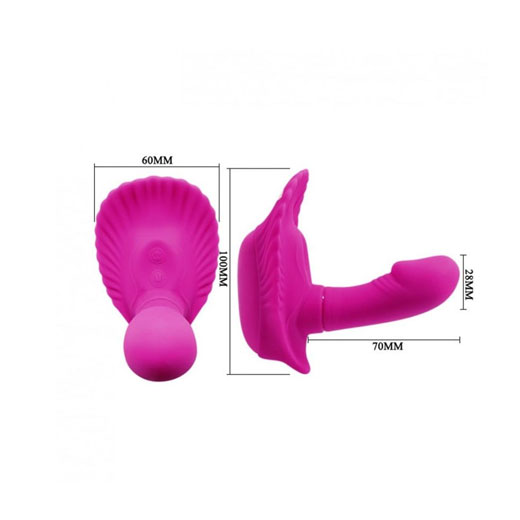 Panty Dildo Vibrator with Remote