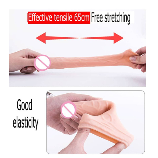 Condom Penis Enlarger Sleeve For Men