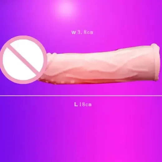 Penis Sleeve Reusable Condom