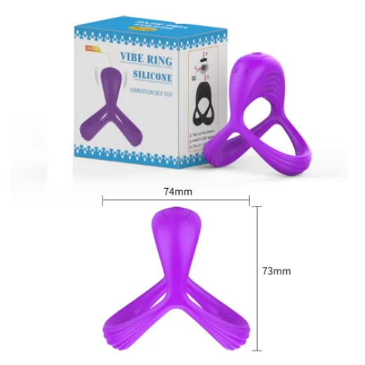 Triangular Penis Ring Vibrator