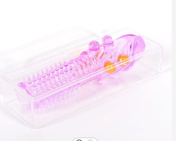 Penis Sleeve Crystal Dotted Extended Pleasure Condom