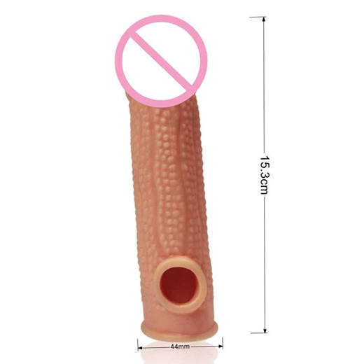 Corn Style Reusable Penis Sleeve Extender For Men