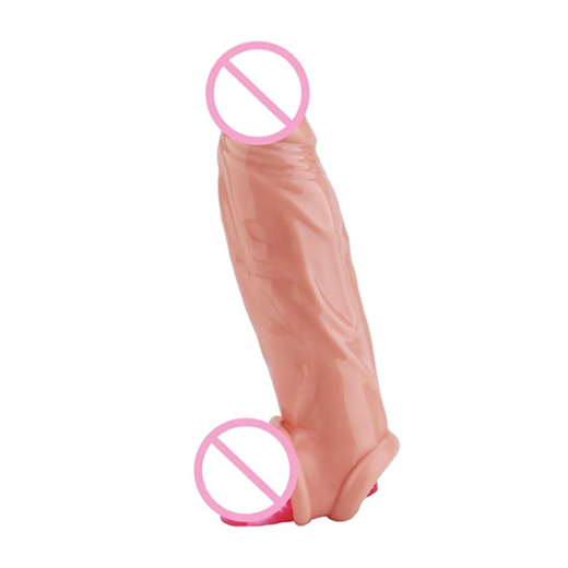 Penis Sleeve Extender Prolong Ejaculation Lasting Ring