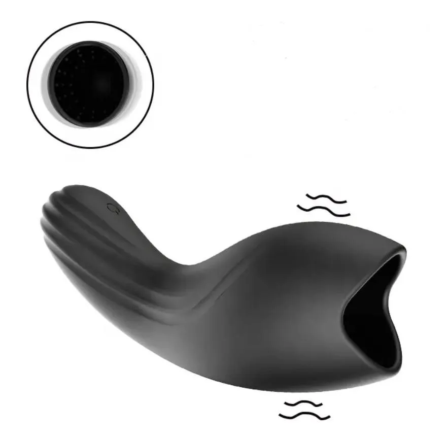 Male Vibrating Masturbation Cup Glans Vibrator