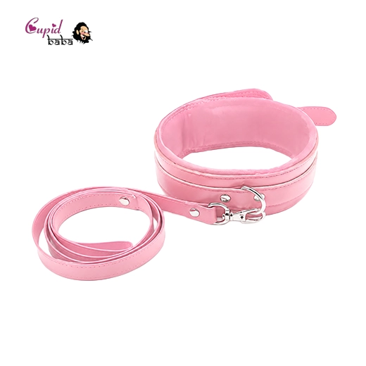 Pink Collar Leash Fetish Bdsm Dog Slave