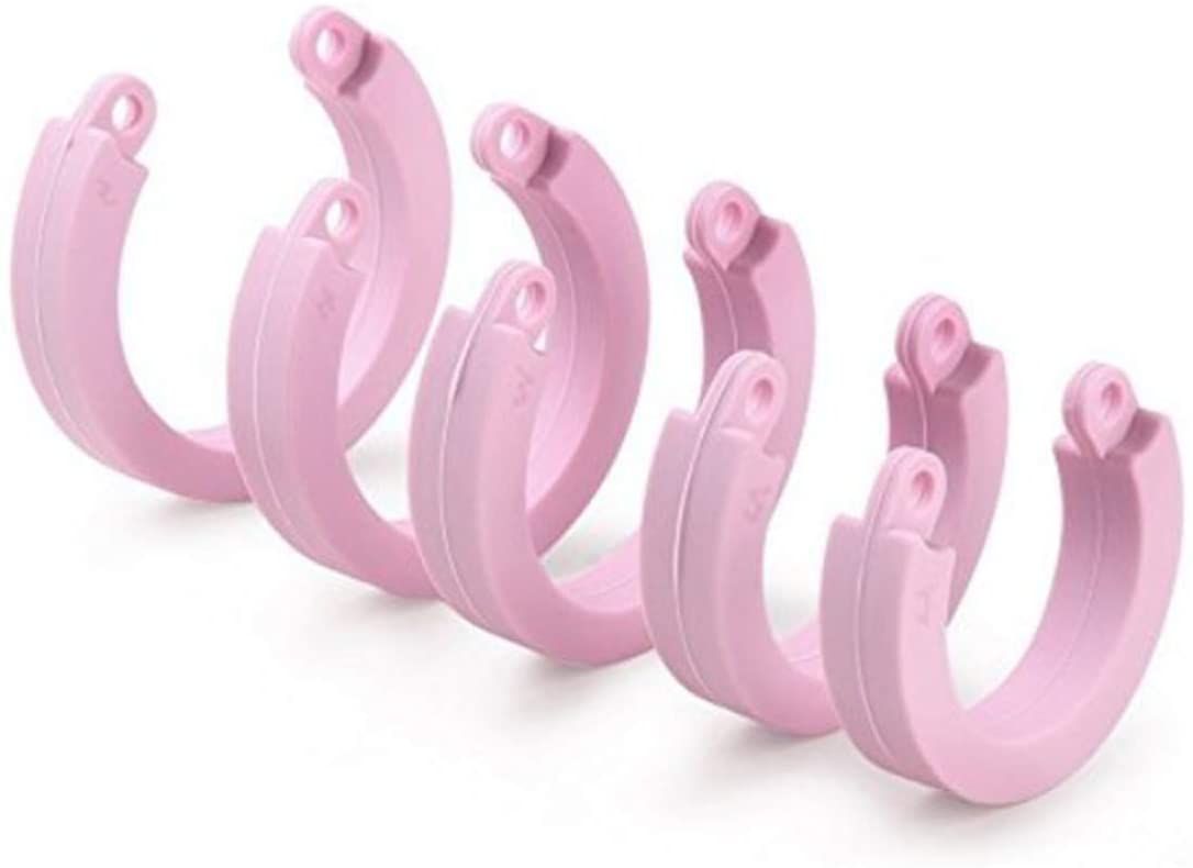 Pink Chastity Locked Cage Sex Toy for Men