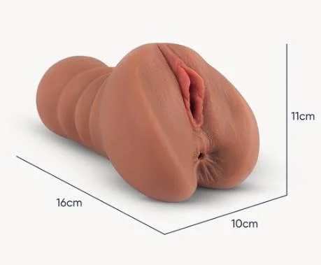 3D 2 in 1 Realistic Pocket Pussy Male Masturbator