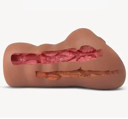 3D 2 in 1 Realistic Pocket Pussy Male Masturbator