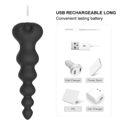 Prostate,Anal Vibrating Massager with usb recharge