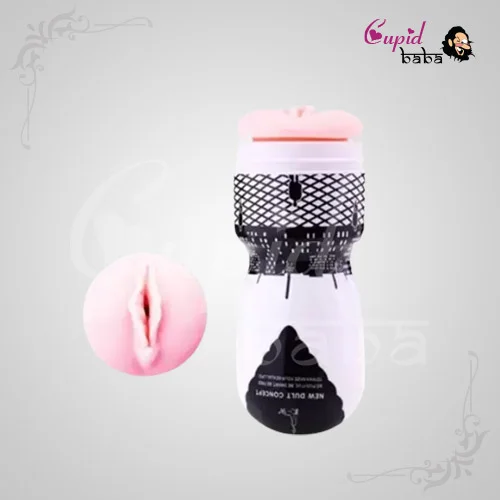 Pussy Masturbation Cup - Men Silicone Beer Pattern