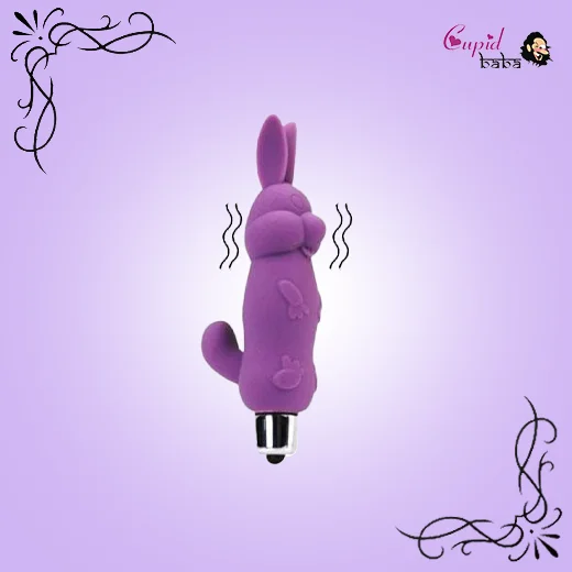 Rabbit Shape G-spot Vibrator Sex Toy