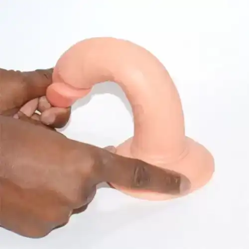 7.2 inch Real Flesh Without Balls Dildo skin