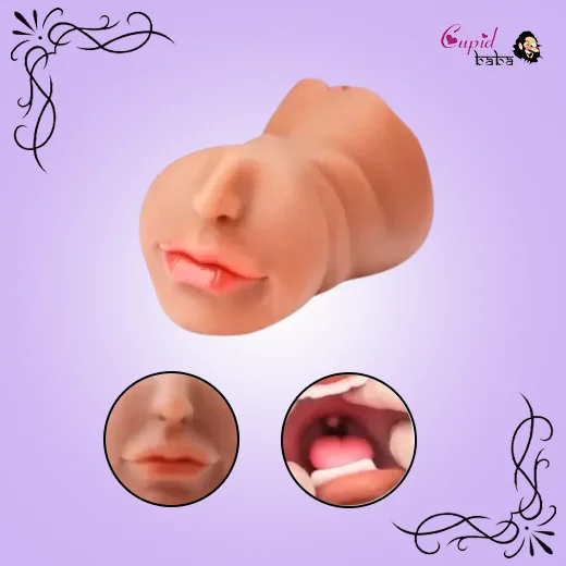 Realistic Textured Mouth Masturbators