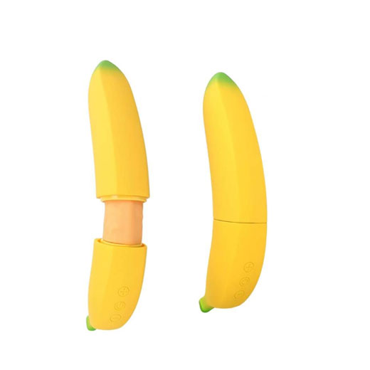 7 Speed Banana Vibrator Realistic Dildo