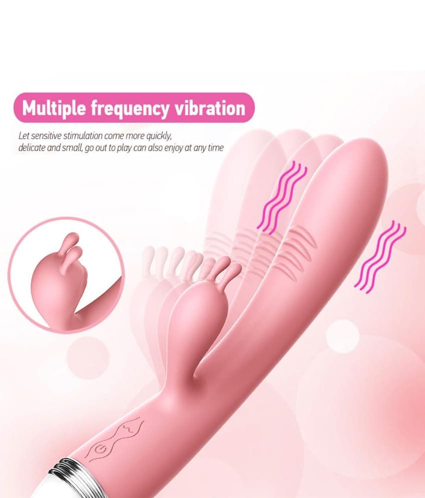 Rechargeable G-spot Rabbit Vibrator for Women Clitoris Stimulator