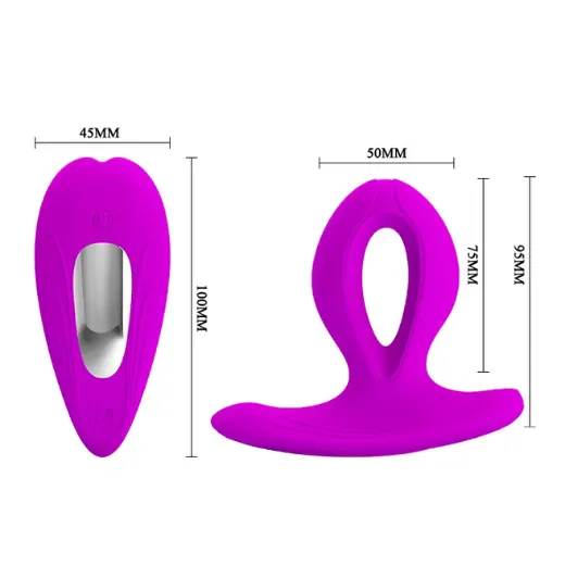 USB Rechargeable Silicone Vibration Anal Plug