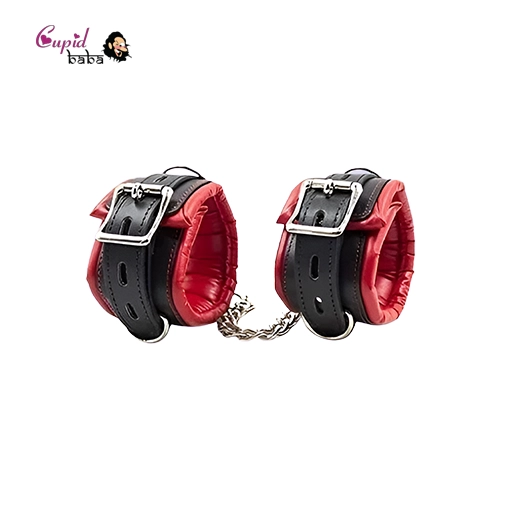Red Handcuff Women Bondage