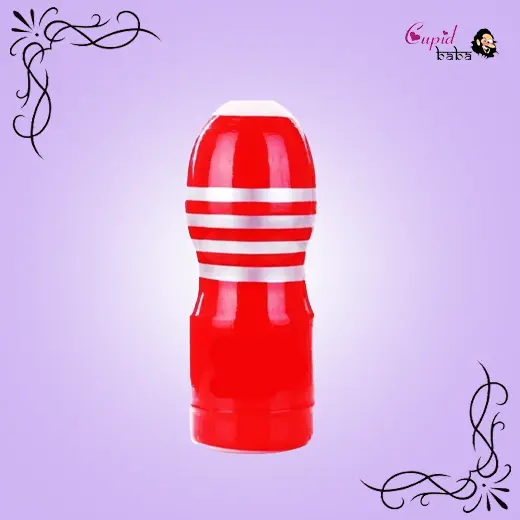 Red Male Masturbator Cup