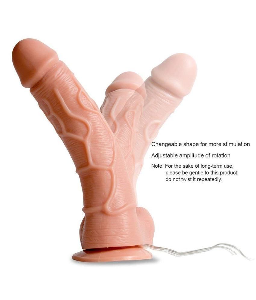 Remote Control Realistic Dildo Vibrator with Strong Suction