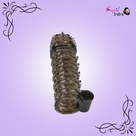 Reusable Silicone Sex Condom With Spike