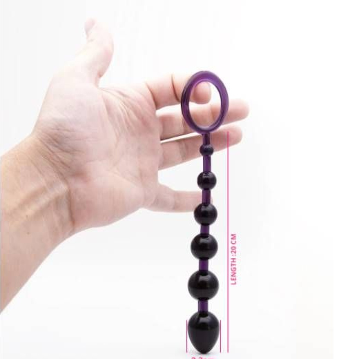 Reverse Anal Beads 6.5 Inch