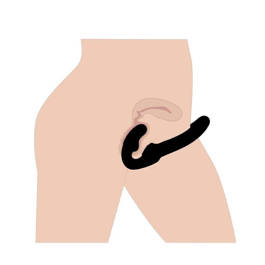 Revolver Strapless G-Spot Vibrating Dildo