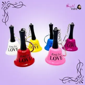 Ring for Love Keychain Bell
