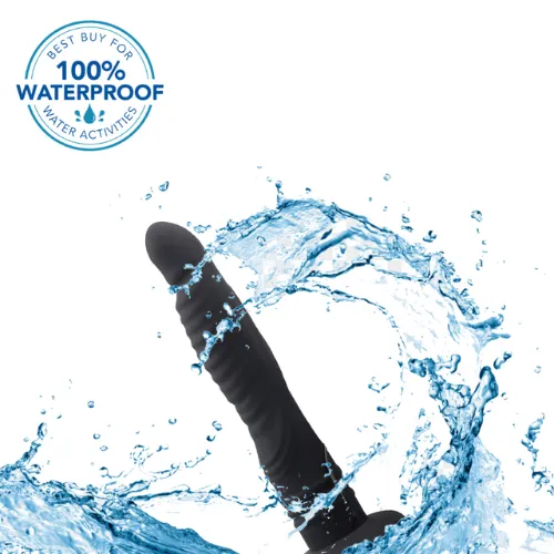 Strap-on Ripple Dildo Vibe