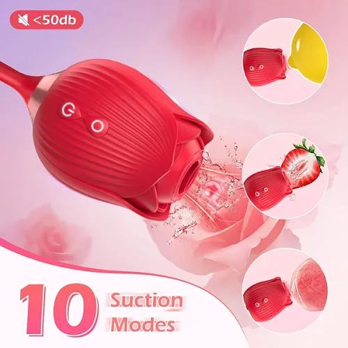Sucking Rose G Spot Vibrator For Women