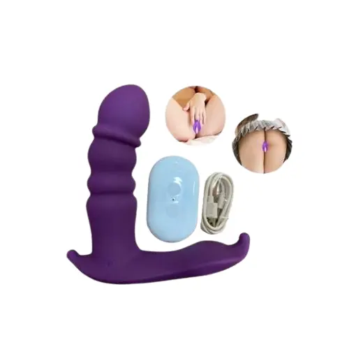 Rotating Vibrating Panty G Spot Clitoris Stimulator Vibrator