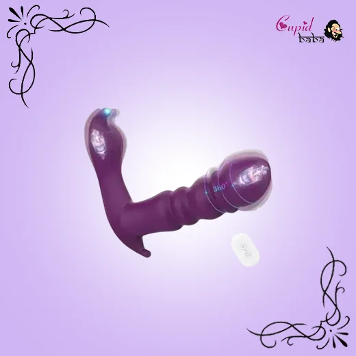 Rotating Vibrating Panty G Spot Clitoris Stimulator Vibrator
