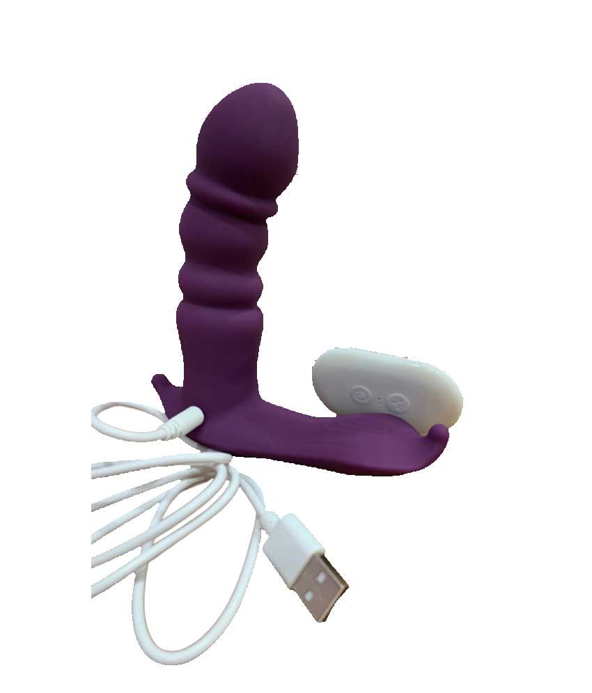 Rotating Vibrating Panty G Spot Clitoris Stimulator Vibrator