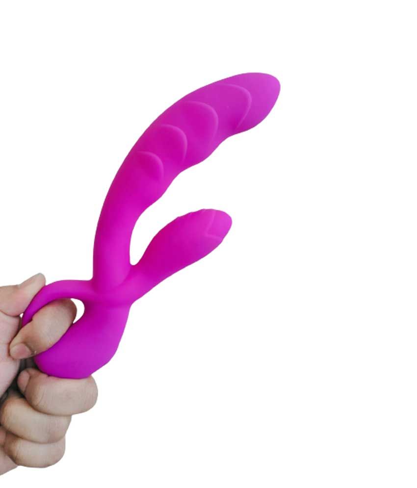 USB Rechargeable G Spot Vibrator Sex Toy For Women Multi Speeds Intelligent