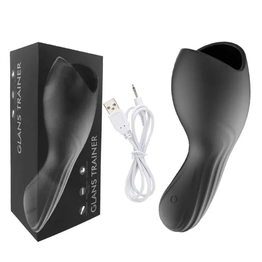 Male Vibrating Masturbation Cup Glans Vibrator