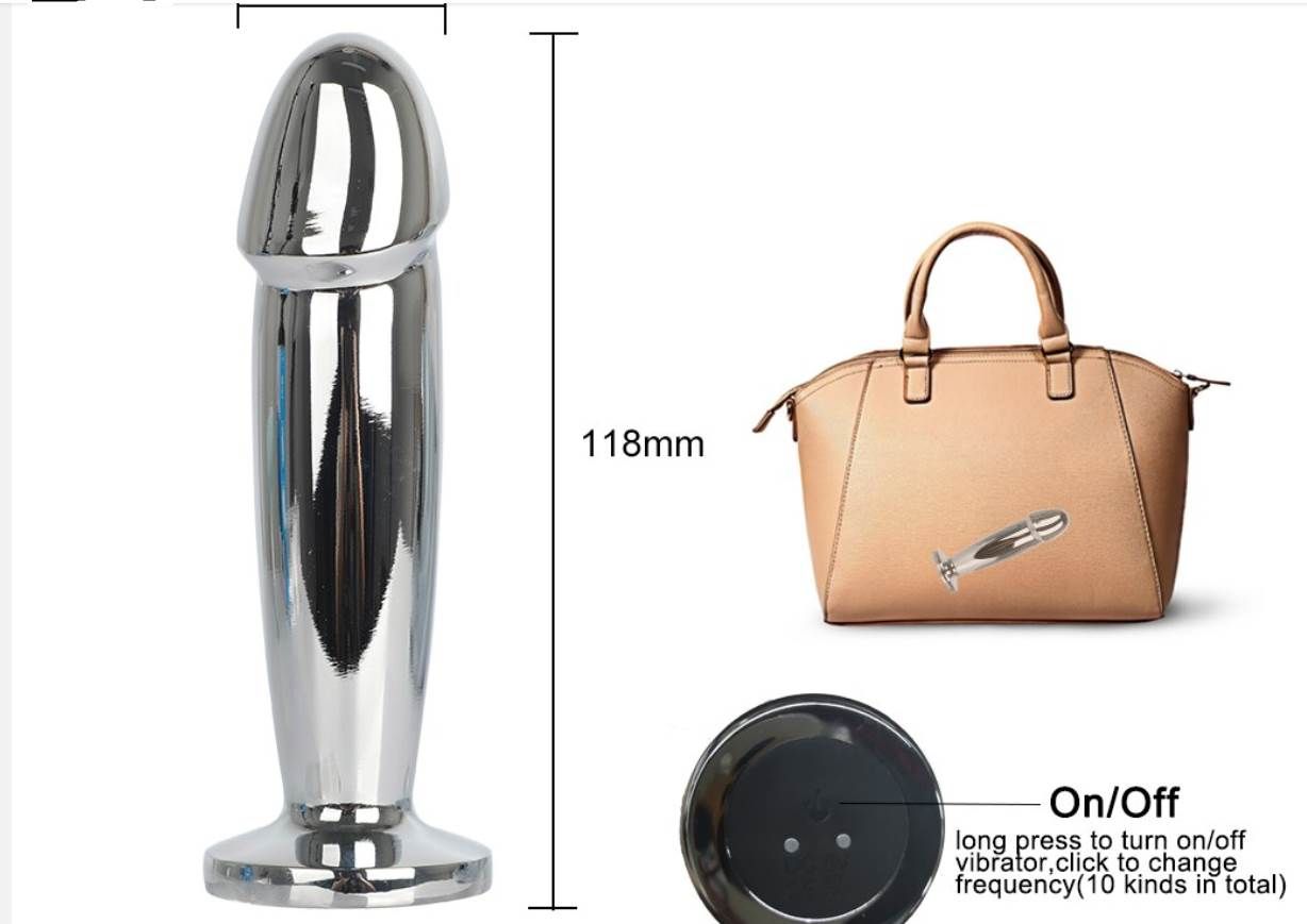 Usb Stainless Steel Anal Vibrators Prostate Masturbator