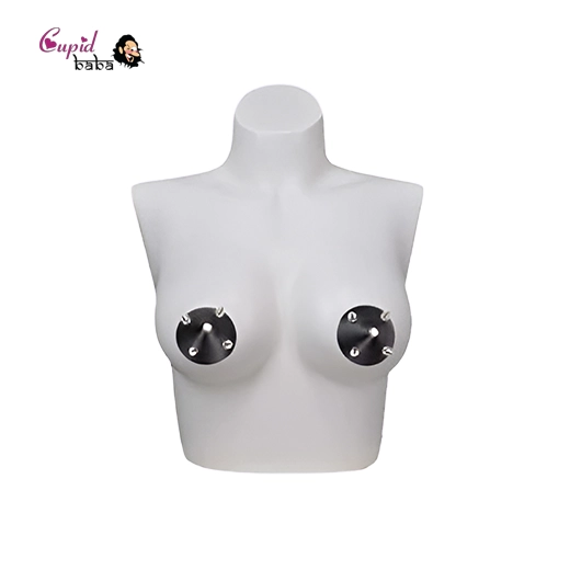 Sexy Cosplay Pasties Leather Nail Nipple Cover
