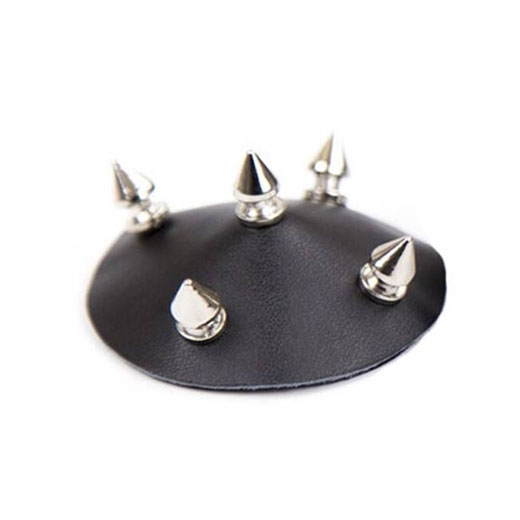 Sexy Cosplay Pasties Leather Nail Nipple Cover