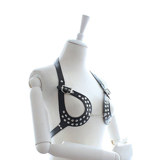 Sexy Cosplay S&M Leather Full Body Fetish Harness Bondage