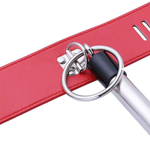 Sexy Leather Bondage Slave Handcuffs Ankle