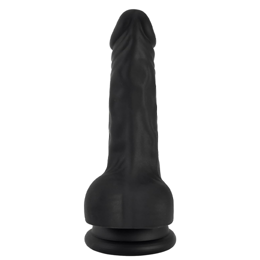 Short Boy 5 inch Black Dildo