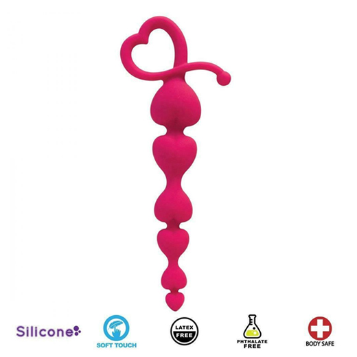 Silicone Beginners Anal Plug Set or Anal Beads