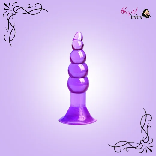 Silicone Hot Erotic G-Spot Stimulation Jelly Anal Plug
