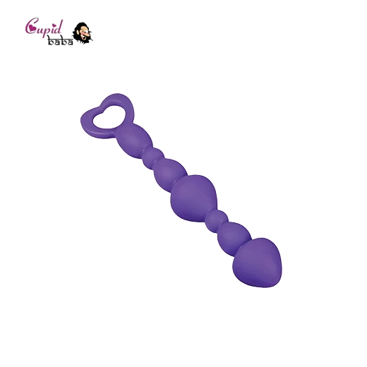 Silicone Long Anal Beads Plug