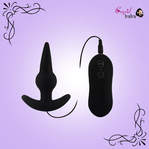 Silicone Vibrating Anal Plug