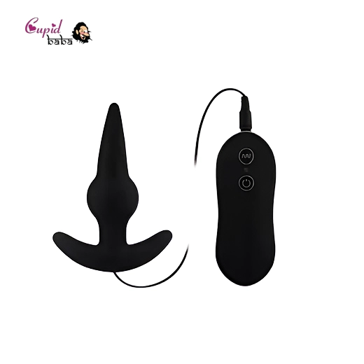 Silicone Vibrating Anal Plug