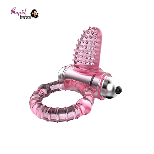 Silicone Vibrating Cock Ring Waterproof Penis Ring Vibrator