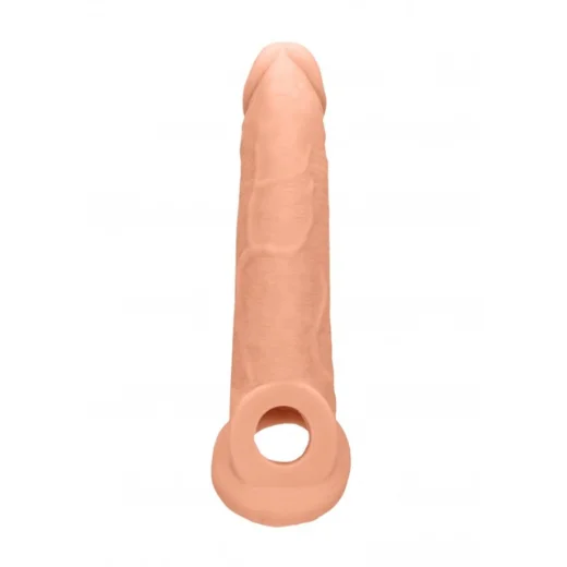 Silicone Double Hole Jumbo Penis Sleeve Extender