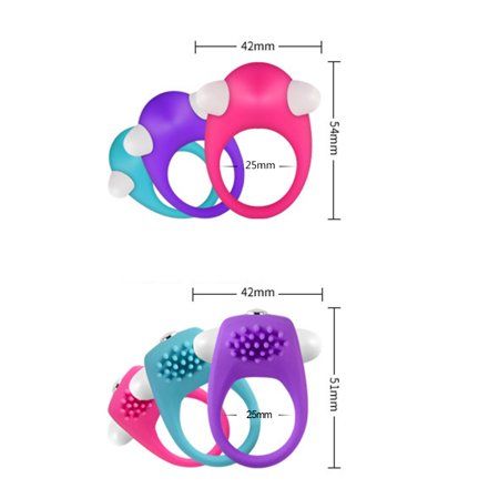 Silicone Ring Vibrator For Couple