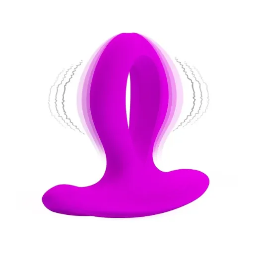 USB Rechargeable Silicone Vibration Anal Plug