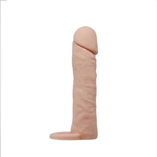 Flexible Soft Penis Sleeve With Cock Ring